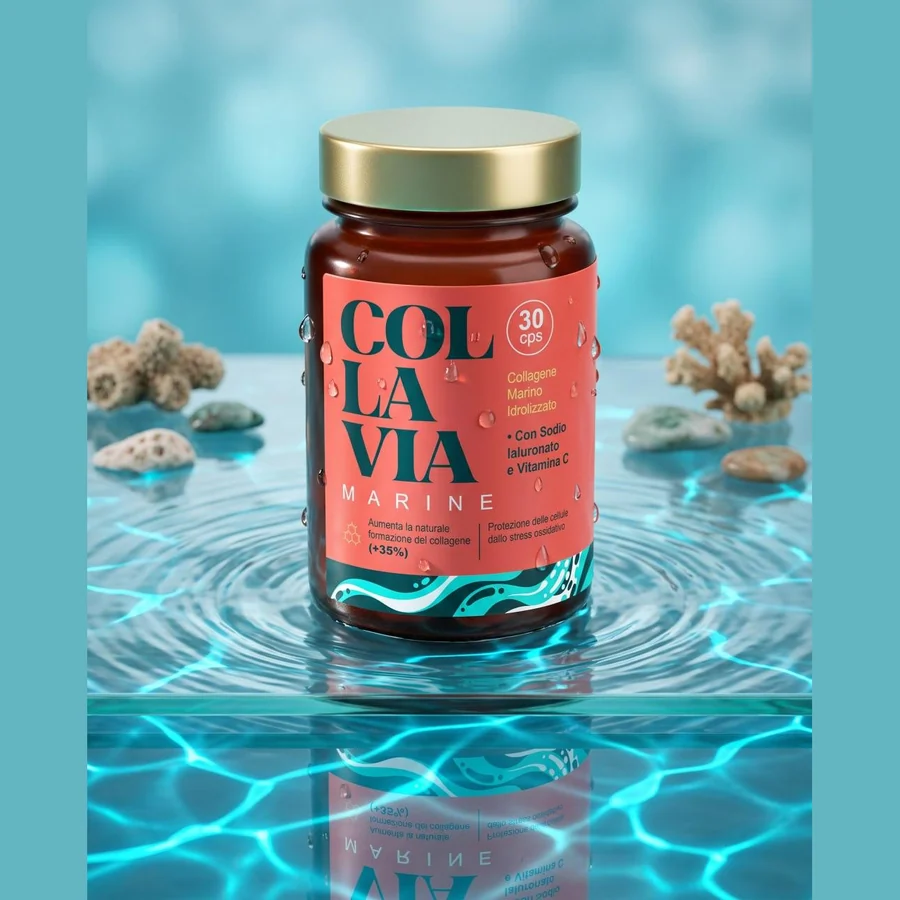 COLLAVIA Marine &ndash; Integratore alimentare, 30 capsule